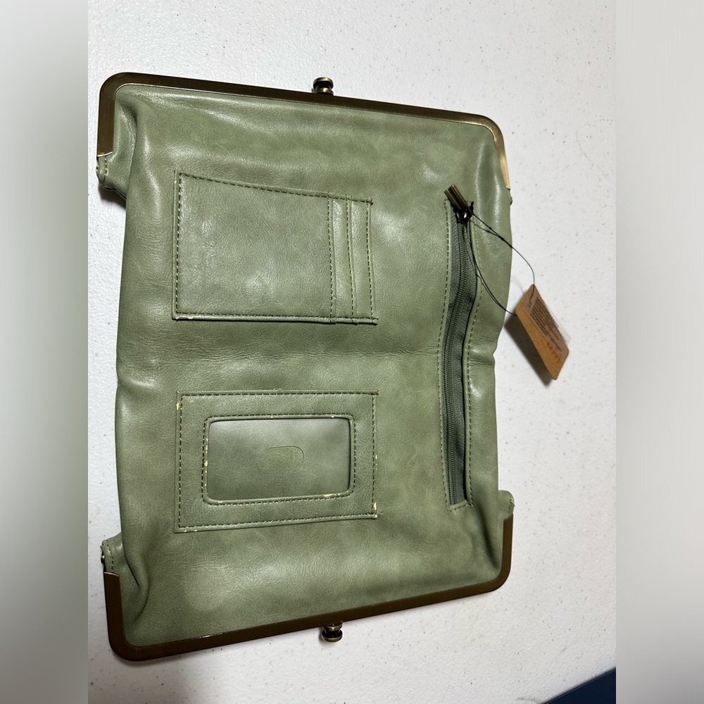 Jade hobo style wallet